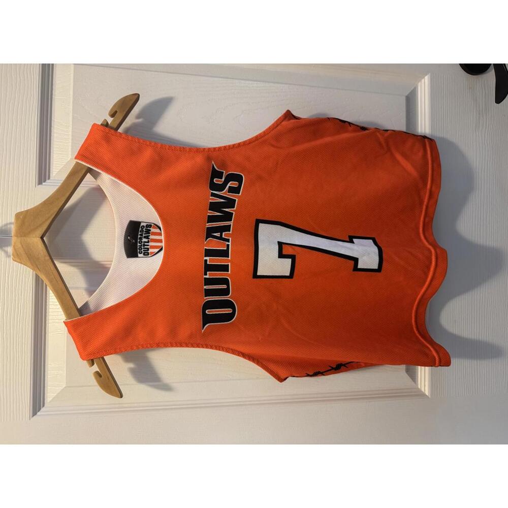 Colorado Outlaws Reversible Youth Jersey #‎ 7 SZ Small